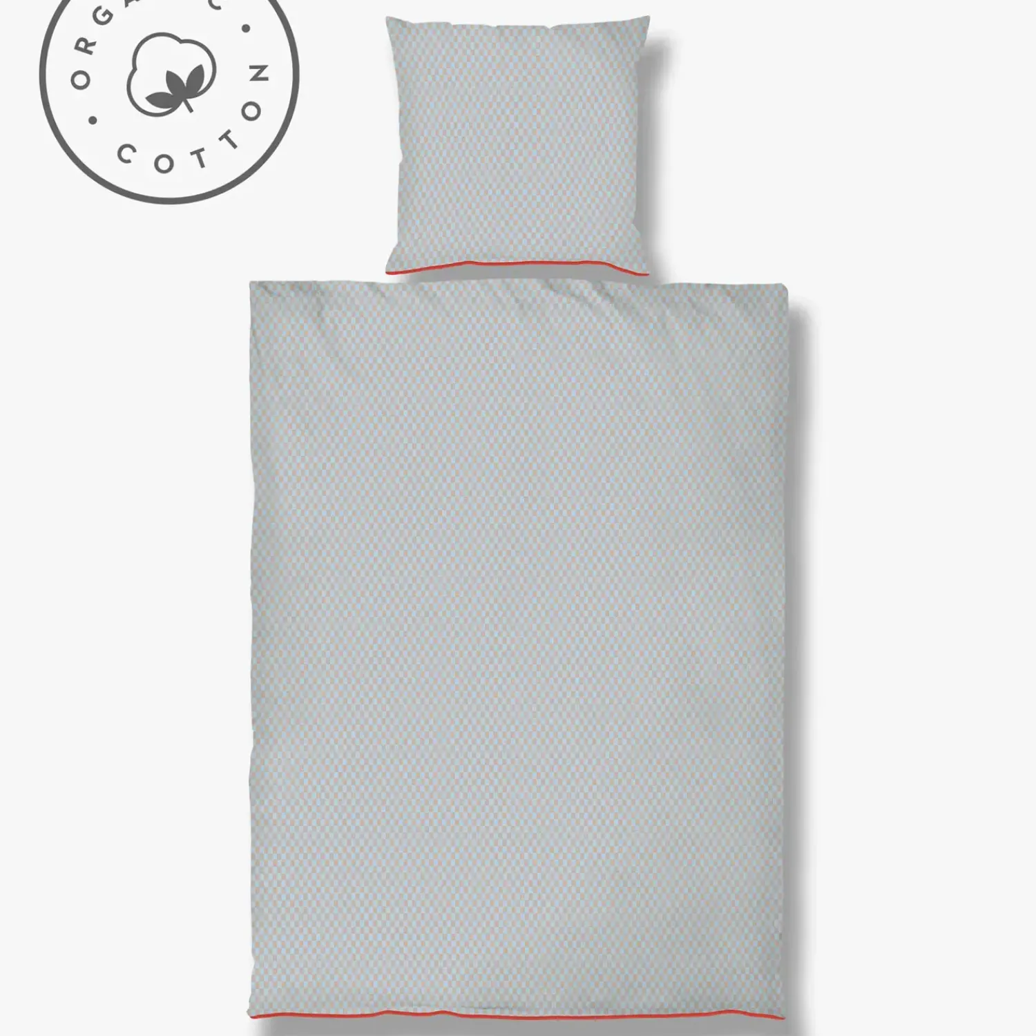 Discount Mette Ditmer - MINI-sengesæt - Light blue/Tan - W140 x L220 cm