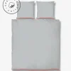 New Mette Ditmer - MINI-sengesæt - Light blue/Tan - W200 x L220 cm
