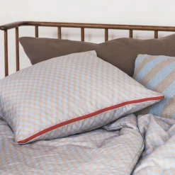 New Mette Ditmer - MINI-sengesæt - Light blue/Tan - W200 x L220 cm