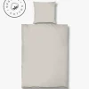 New Mette Ditmer - MINI-sengesæt - Sand/Light grey - W140 x L220 cm
