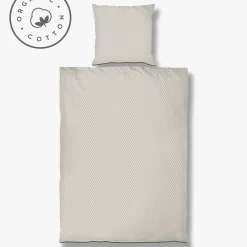 New Mette Ditmer - MINI-sengesæt - Sand/Light grey - W140 x L220 cm