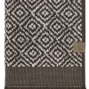 Sale Mette Ditmer - MOROCCO-håndklæde - Chocolate / Off-white - W50 x L90 cm
