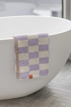 Clearance Mette Ditmer - RETRO badehåndklæde, lilla