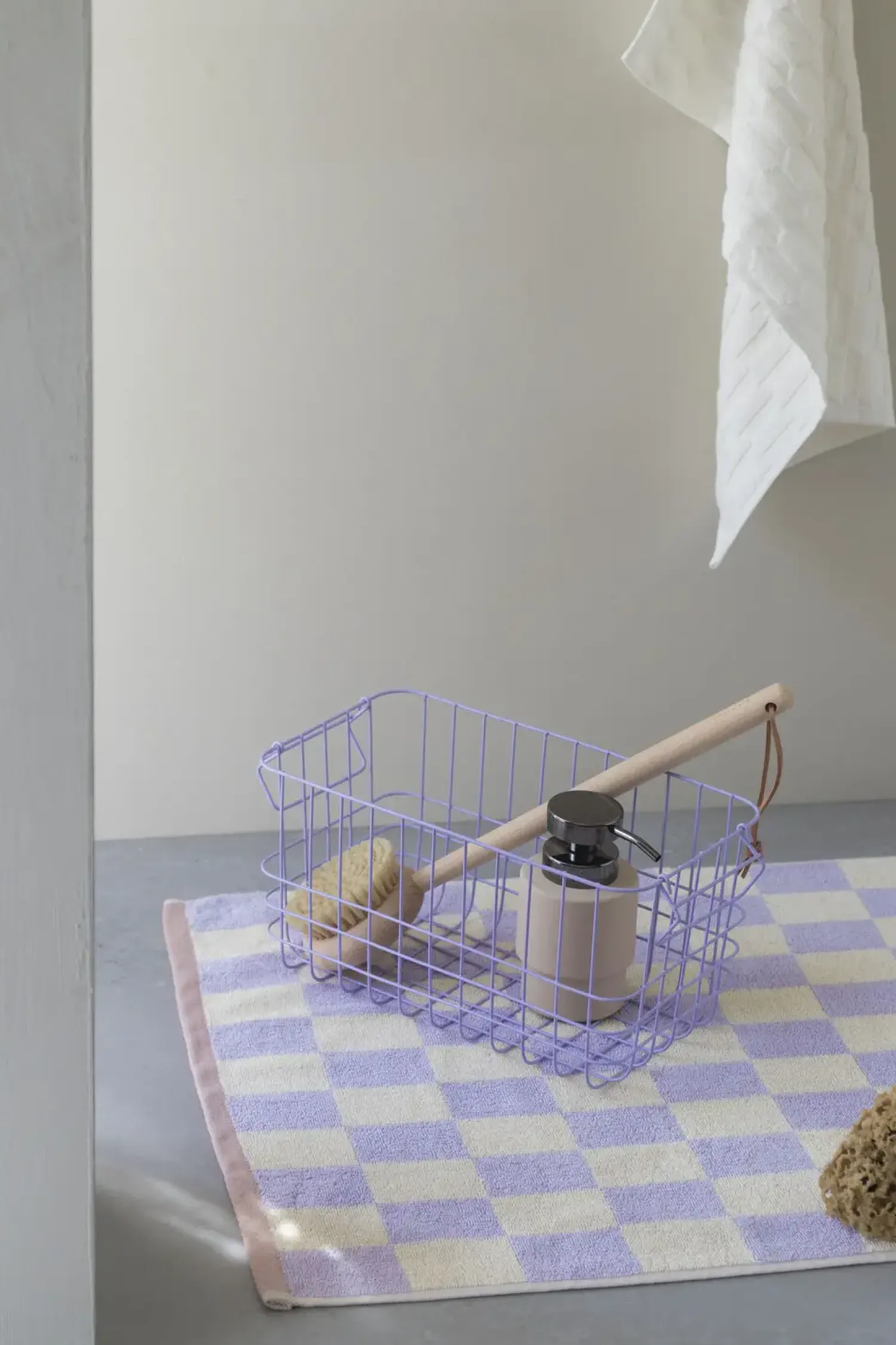 Hot Mette Ditmer - RETRO-bademåtte - Lilac