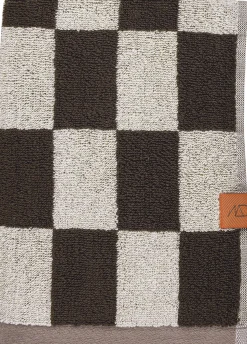 Online Mette Ditmer - RETRO-håndklæde - Chocolate - W40 x L55 cm