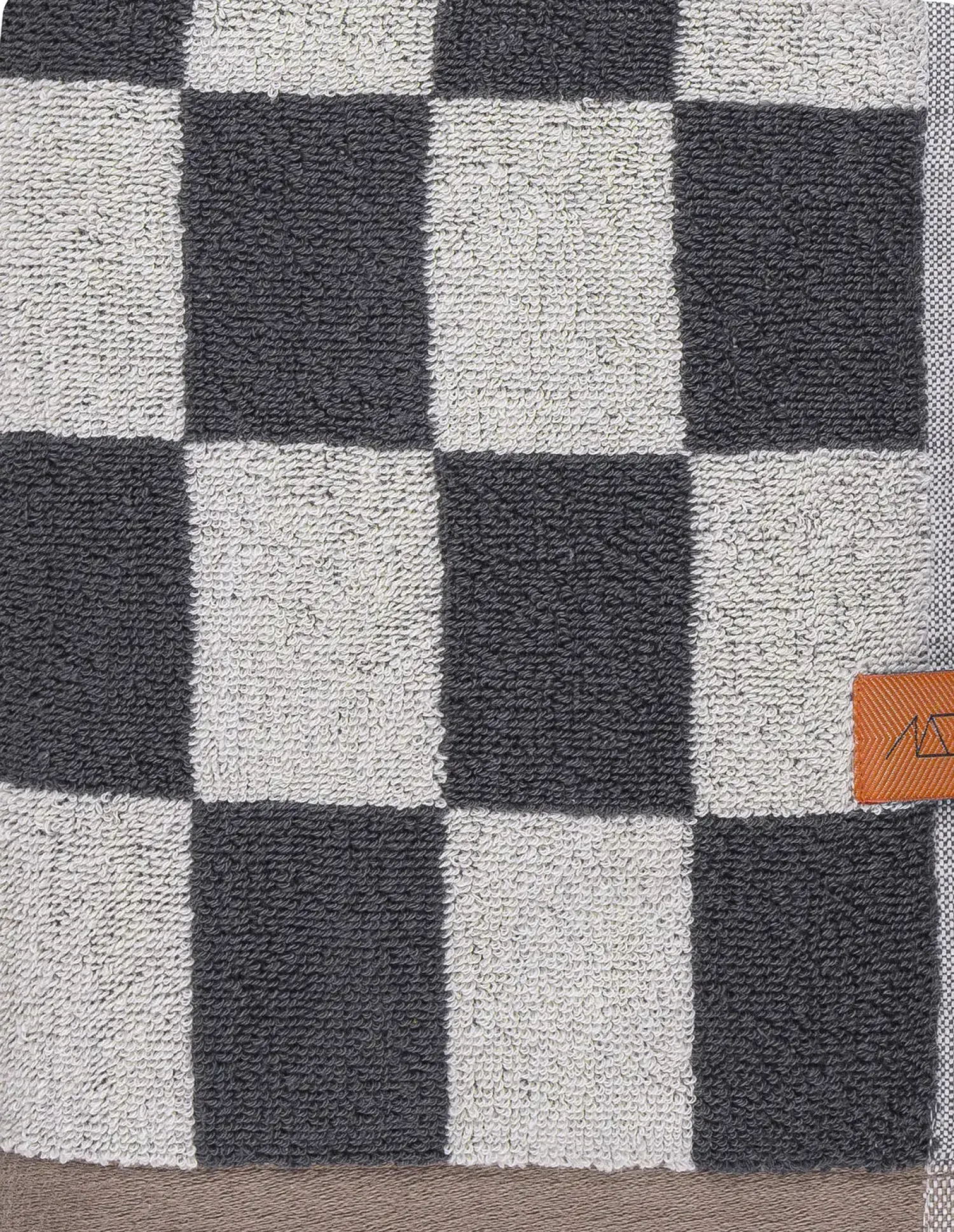 New Mette Ditmer - RETRO-håndklæde - Dark grey - W50 x L 90 cm