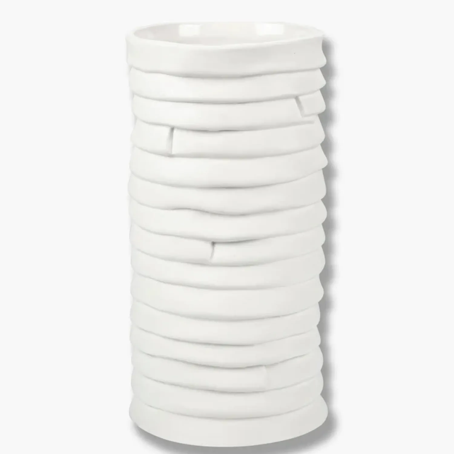 Online Mette Ditmer - RIBBON Vase - Large - Off-white
