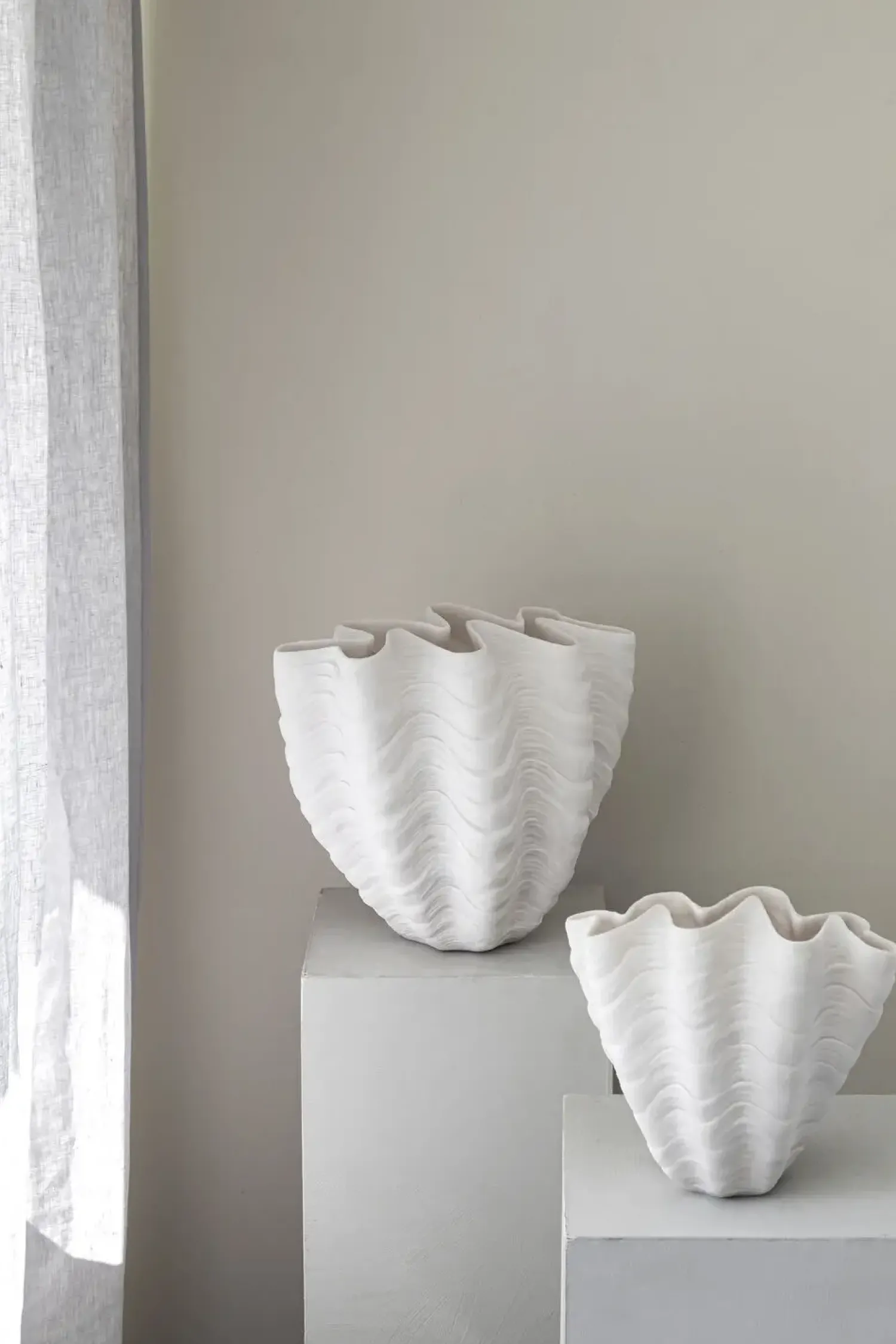 Discount Mette Ditmer - SHELL-vase - Large - Off-white