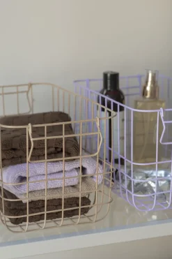 Mette Ditmer - STORE-IT trådkurv - Small - Sand