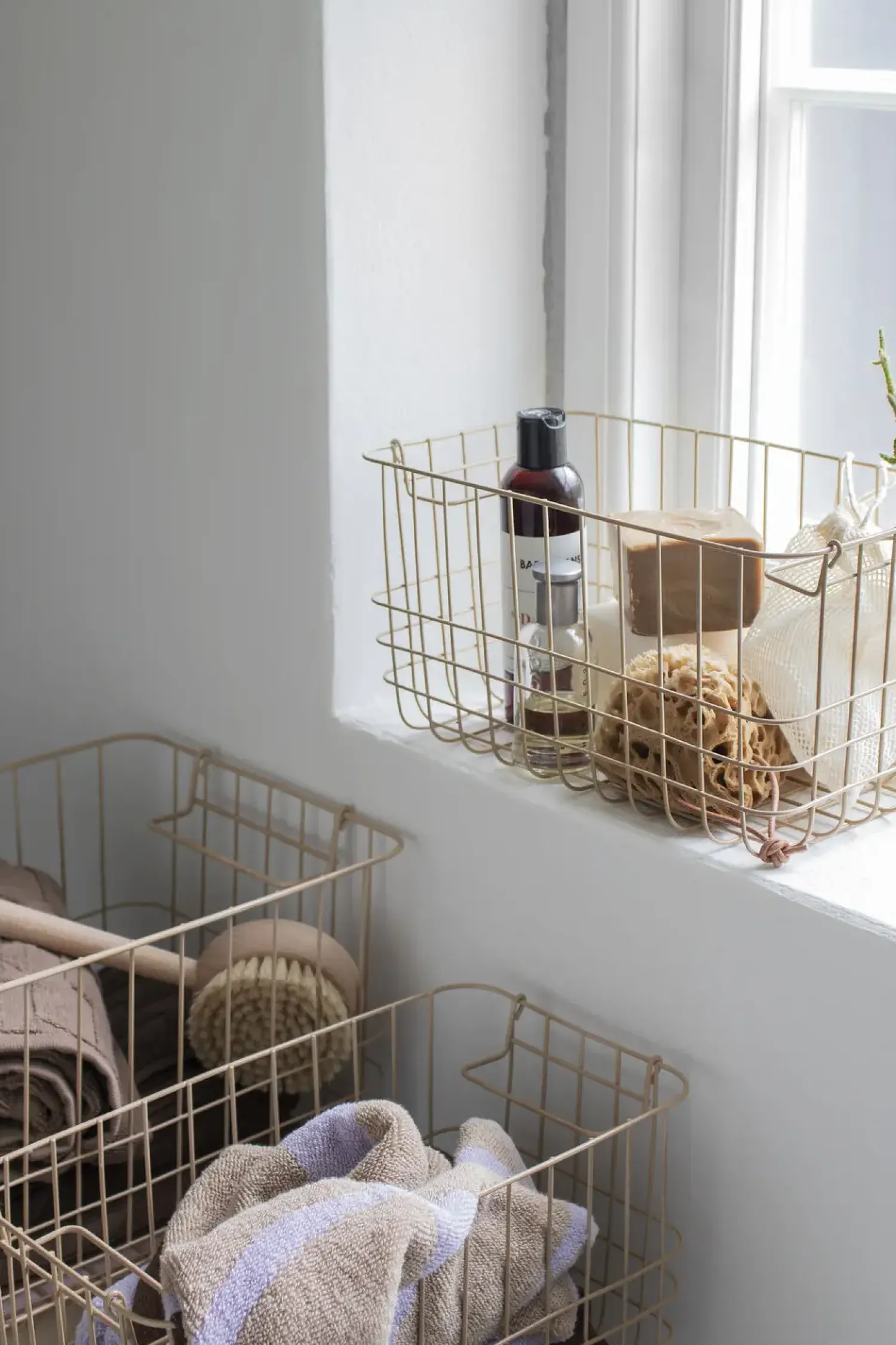 Mette Ditmer - STORE-IT trådkurv - Small - Sand