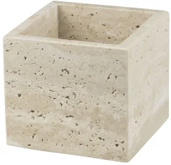 Outlet Mette Ditmer - TRAVERTINE cube - Linen