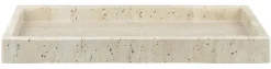 Sale Mette Ditmer - TRAVERTINE deco tray - Linen