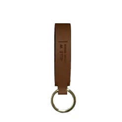 Outlet MILLE W NORDISK DESIGN - Nøglering - Cognac læder