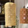 Best MILLE W NORDISK DESIGN - Polar Lights - Pendel - Beige læder - Small