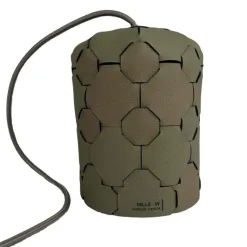 Online MILLE W NORDISK DESIGN - Polar Lights - Pendel - Grå læder - Large