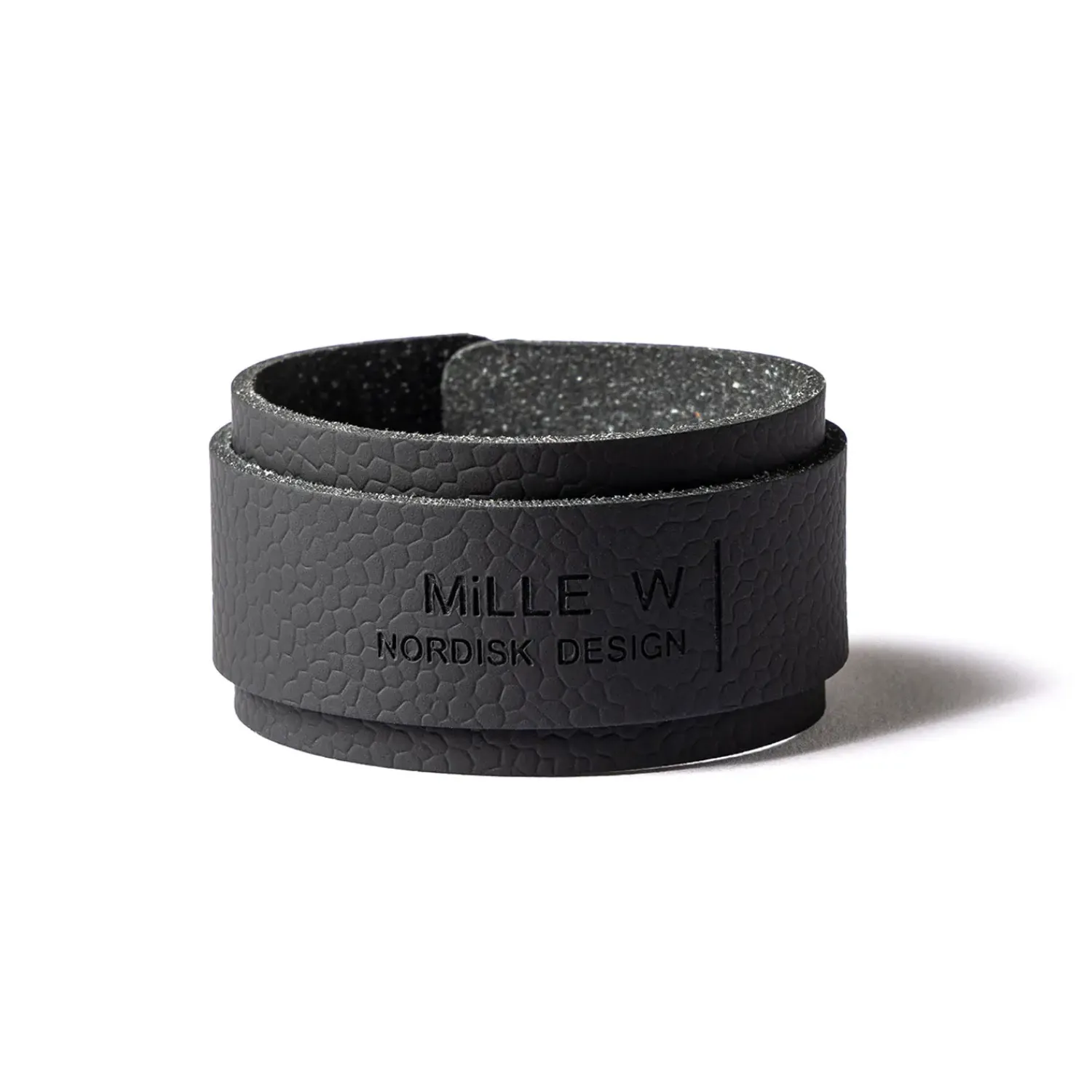 Best MILLE W NORDISK DESIGN - Servietholder - Sort læder