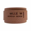Outlet MILLE W NORDISK DESIGN - Servietring - Cognac læder