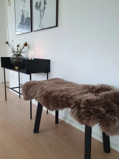 Sale Misha Lammeskind - Brun - Ægte skin - 50x85 cm
