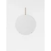 MOEBE - Wall Mirror Ø30 - Brass