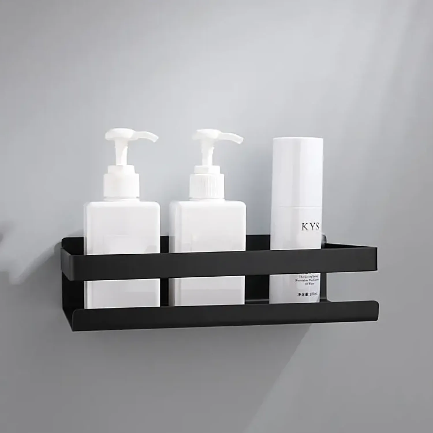 New Moudhome - BATH Hylde Til Badeværelse – Sort - 23 cm