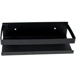 New Moudhome - BATH Hylde Til Badeværelse – Sort - 23 cm