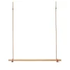 Discount Moudhome - OAK Bøjlestang Med Læder - 80 cm