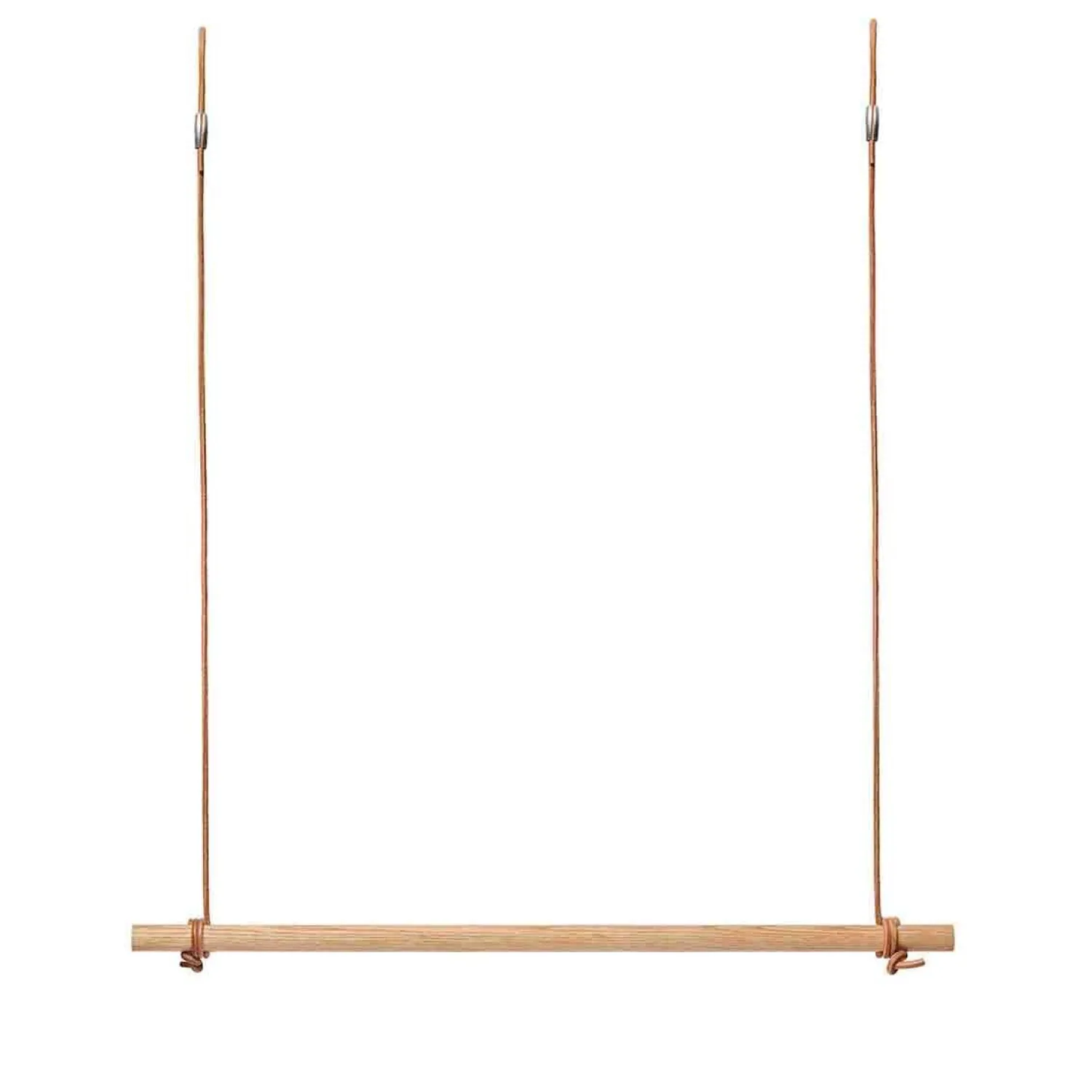 Discount Moudhome - OAK Bøjlestang Med Læder - 80 cm