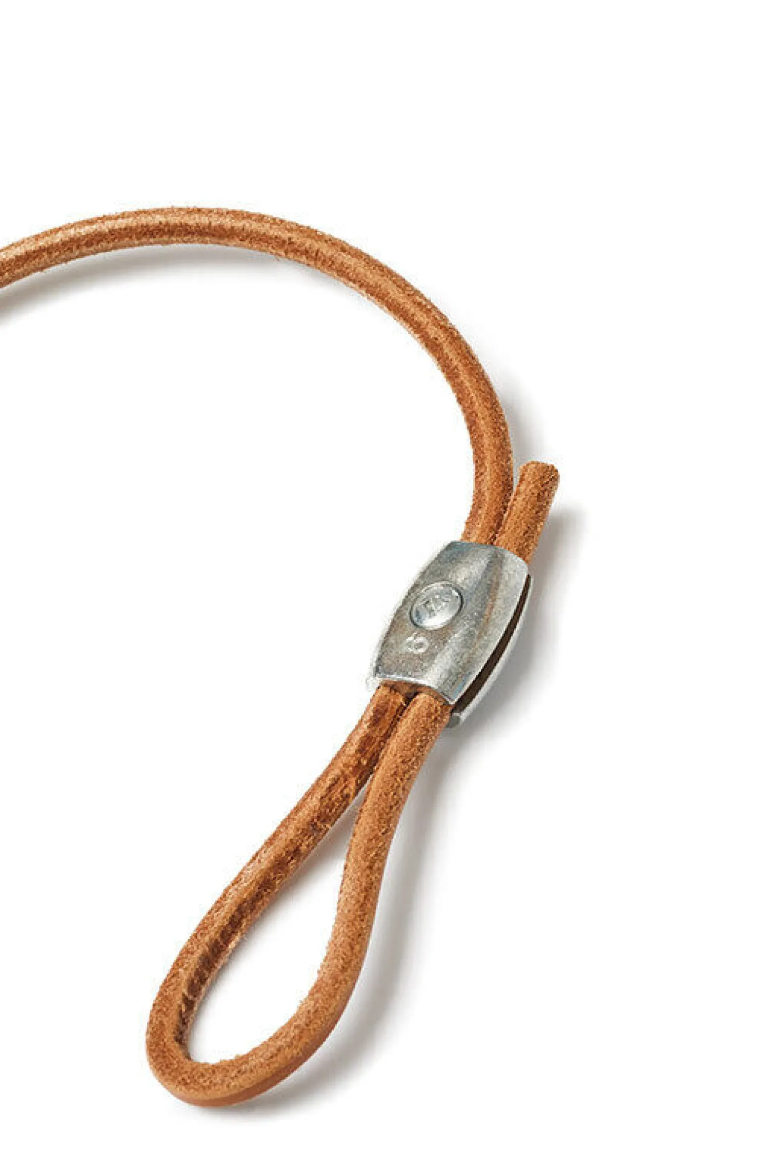 Discount Moudhome - OAK Bøjlestang Med Læder - 80 cm