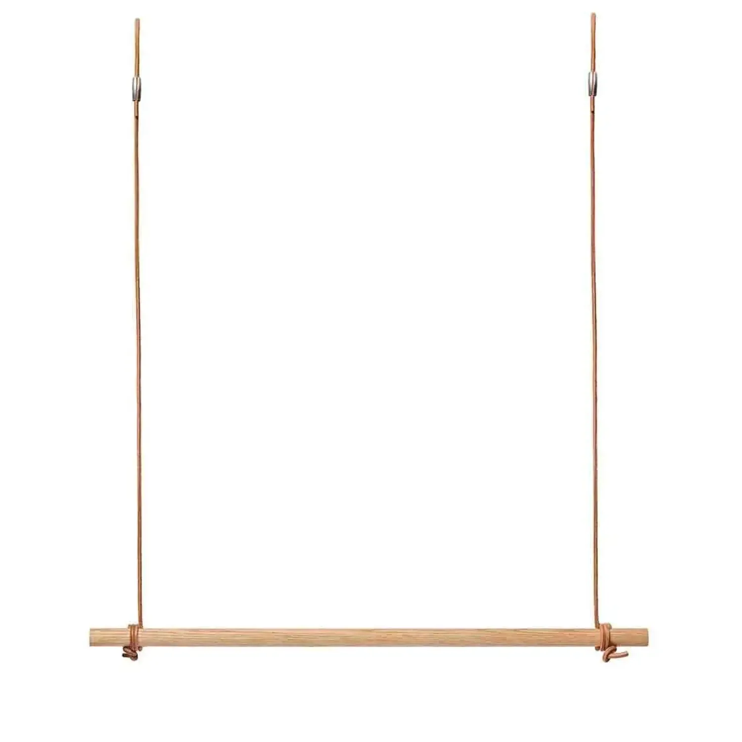 Discount Moudhome - OAK Bøjlestang Med Læder - 100 cm