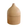 Clearance Moudhome - Rustic keramik krukke med låg - 14,5 cm