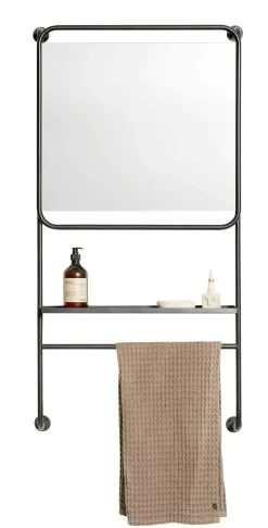 Online Muubs - Copenhagen spejl m. hylder - B: 60 cm, H: 120 cm, D: 22 cm