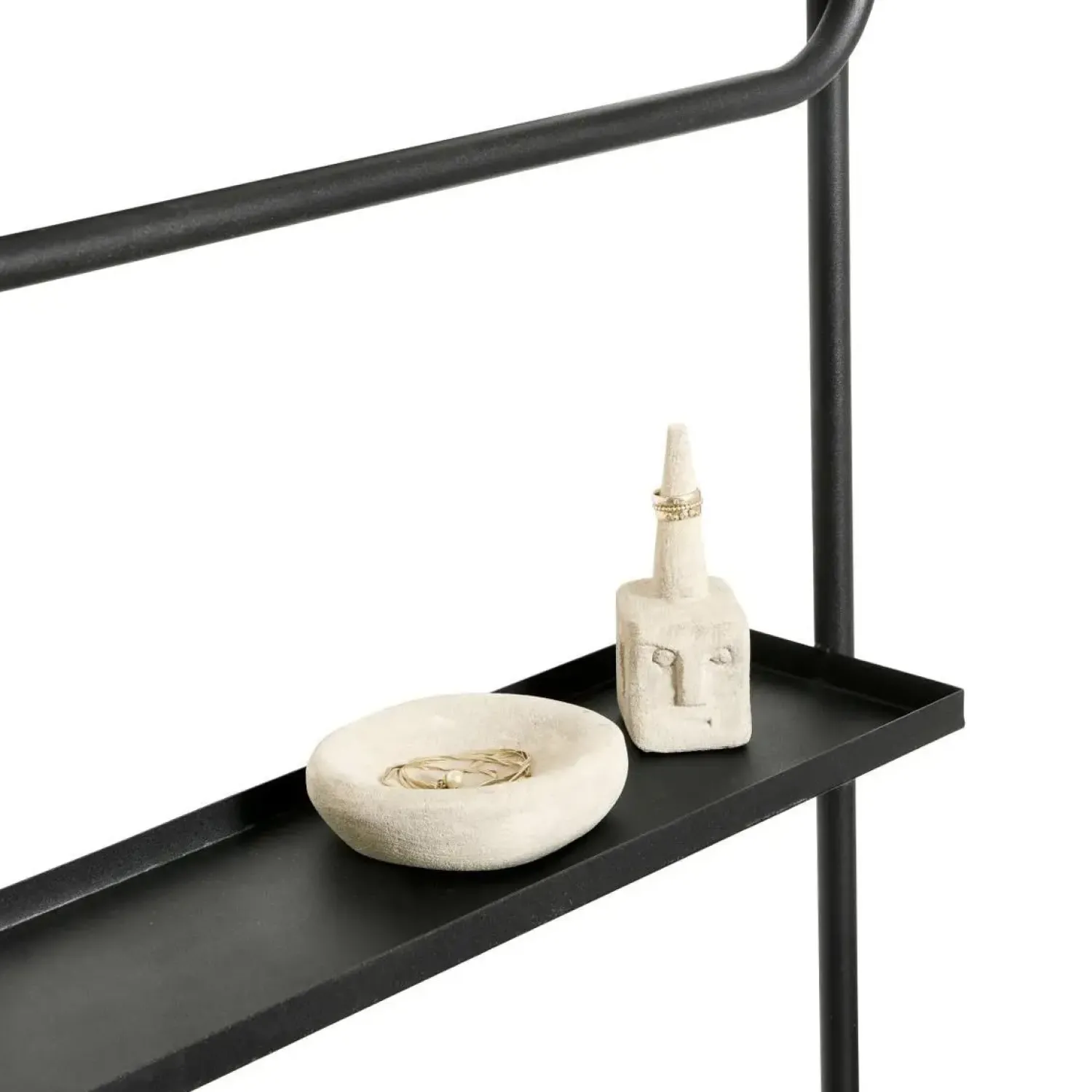 Online Muubs - Copenhagen spejl m. hylder - B: 60 cm, H: 120 cm, D: 22 cm