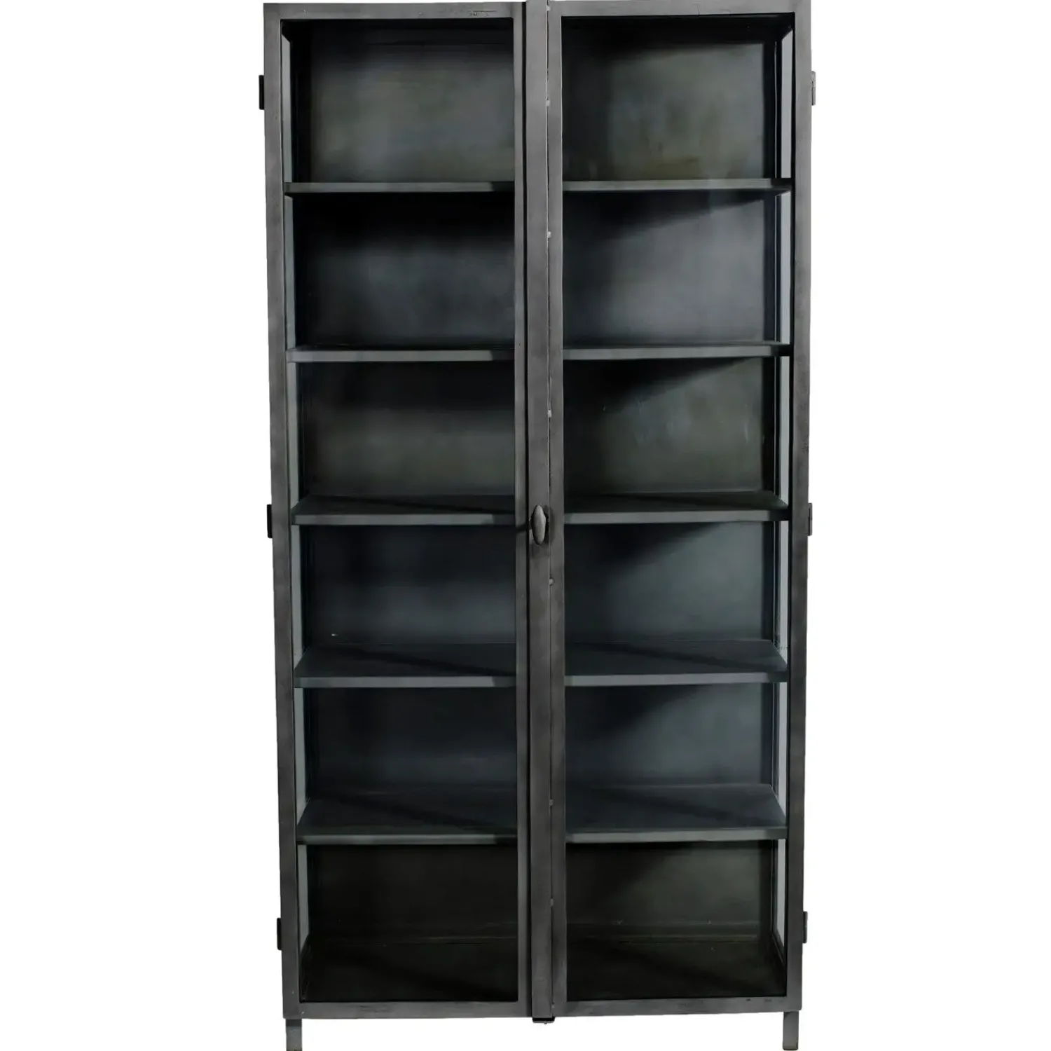Muubs - Glasskab 17 - Jernskab m. glaslåger - 100 x 200 x 45 cm