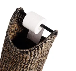 Sale Muubs kurv som toiletrulleholder, Sort - Høj