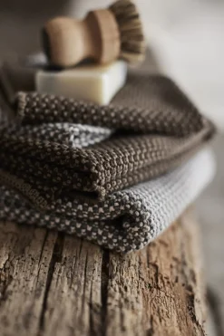 Outlet Muubs - Sentaku Køkkenhåndklæde - Sort/Brun