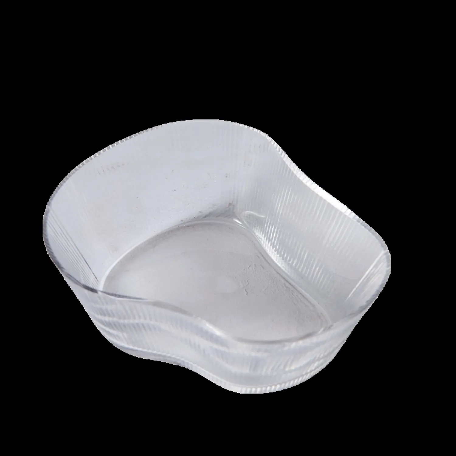 New Muubs - Skål Ripe L - Klar - Glas