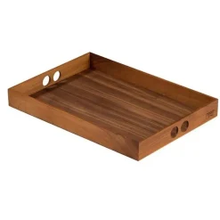Outlet Neon Living bakke - Tray i valnød (large) 44x31x5 cm