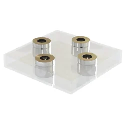 Hot Neon living - Square Lighz lysestage - klar