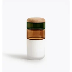 Online Roomstore New Works - PI-NO-PI-NO Vase sæt - opal/bronze/grøn