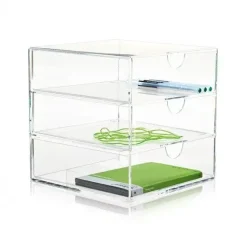 Outlet Nomess - Clear 3 Drawer - Opbevaringskasse med 3 skuffer