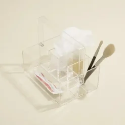 Online Nomess - Clear Tool box - Klar Akryl - Opbevaringskasse - 20x19 cm