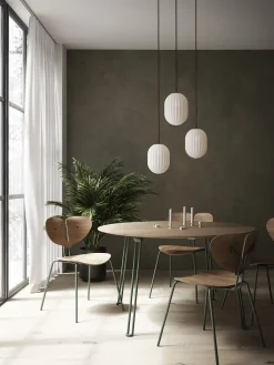Nordic Tales - Pendel lampe - Bright Modeco+ - m. sort kabel - Ø20 cm H26 cm