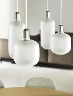 Normann Copenhagen - Amp Lamp Glass Small - Mat hvid