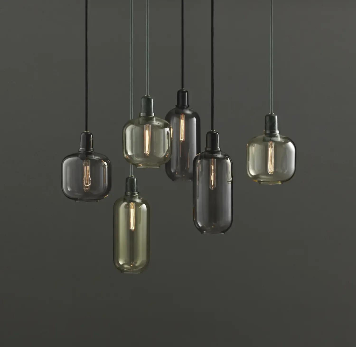 Sale Normann Copenhagen - Amp Lamp Glass Small