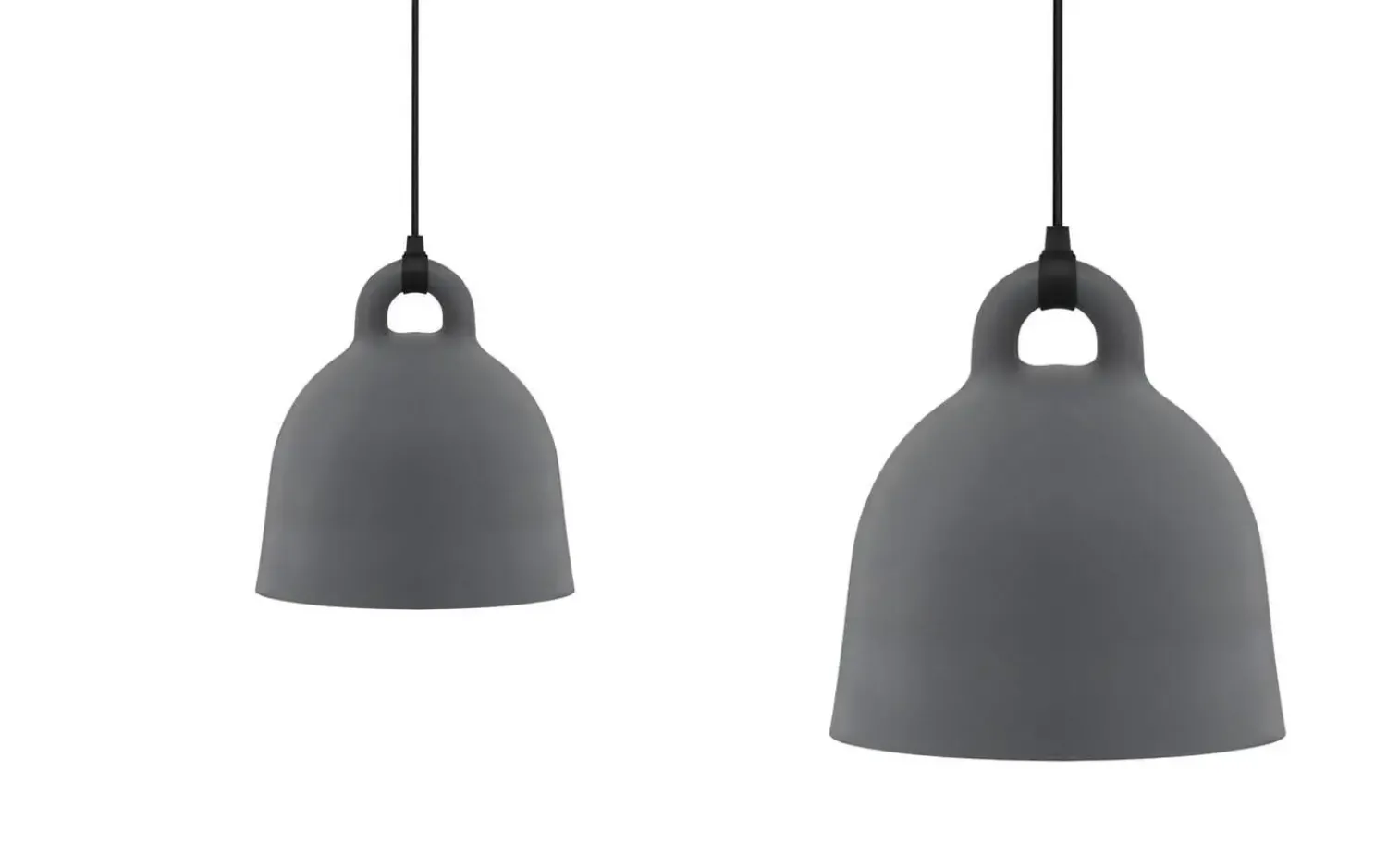 Online Normann Copenhagen - Bell Lamp Large EU - grå