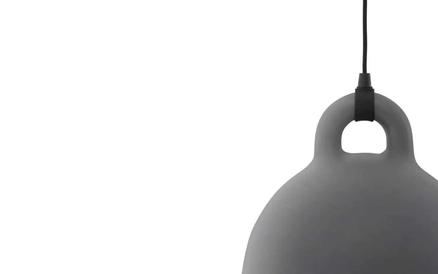 Online Normann Copenhagen - Bell Lamp Large EU - grå