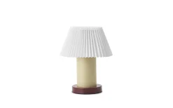 Sale Normann Copenhagen - Cellu - Bordlampe - Creme - brun bund