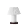 Hot Normann Copenhagen - Cellu - Bordlampe - Hvid med brun bund