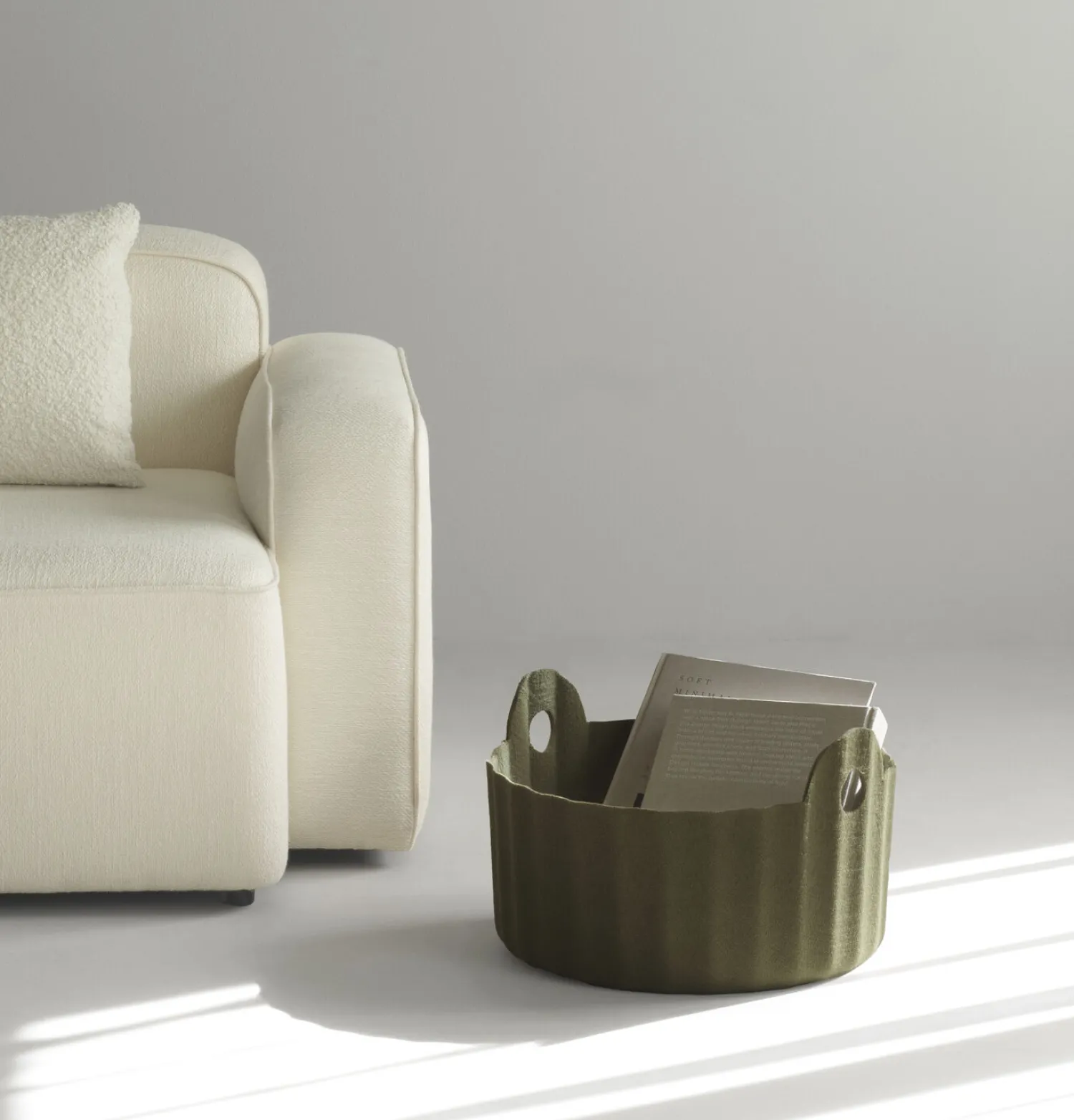 Outlet Normann Copenhagen - Colu Basket Olive