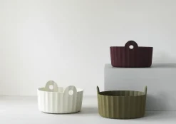 Discount Normann Copenhagen - Colu Basket Burgundy